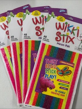 Wikki Stix - Neon Pack ~ Set of 4!!!
